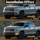 Axyaa LED DRL for Toyota Tundra 2014-2021: Daytime Running Lights with Turn Signal & Fog Lamp