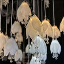 Axyaa LED Ceiling Chandelier: Creative Decor for Wedding, Christmas, Birthday Party