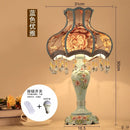 Axya Nordic Resin LED Table Lamp - Modern European Palace Decor, Indoor Lighting.