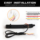 Axyaa LED Rear Bumper Reflector Lights Cadillac SRX Chevy Traverse GMC Acadia