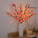 Peach Blossom Branch Light by Axyaa: Indoor Outdoor Fairy Lights for Christmas