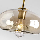 Axyaa Nordic Glass Pendant Lights | Dining Kitchen Bar Chandelier Fixture