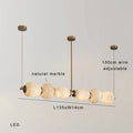 Axyaa Copper Marble Pendant Lamp for Nordic Luxury Dining and Study Lighting
