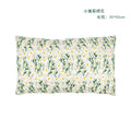 Embroidered Daisy Pillow Cover by Axyaa: Living Room Bedroom Decoration Pillowcases