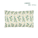Embroidered Daisy Pillow Cover by Axyaa: Living Room Bedroom Decoration Pillowcases