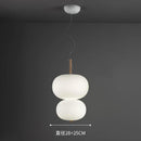 Axyaa Nordic Glass Pendant Lights - Simple Chandelier for Home Decor