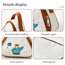 Axyaa Triangle Insulated Lunch Box Bag: Cartoon Mini Student Kid Food Thermal Cooler Bag