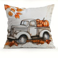 Autumn Harvest Decorative Pillow Cover Set by Axyaa for Sofa, Bedroom, Car