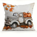 Autumn Harvest Decorative Pillow Cover Set by Axyaa for Sofa, Bedroom, Car