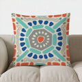 Axyaa Geometric Pattern Throw Pillow - Sofa Bedroom Car Cushion Cover