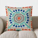 Axyaa Geometric Pattern Throw Pillow - Sofa Bedroom Car Cushion Cover