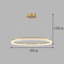 Axyaa Modern LED Pendant Light Chandeliers for Living Room and Dining Room