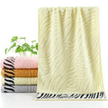 Axyaa Bamboo Towels Set for Home & Hotel, 2pcs, Soft & Absorbent, 34x74cm & 70x140cm