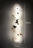 Spanish Marble Wall Light by Axyaa - Elegant Alabaster Lighting for Living Room, Bedroom & Corridor