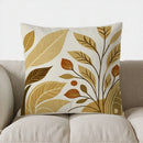 Bohemian Tree & Circle Pattern Pillow Cover by Axyaa