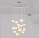 Axyaa Ring LED Pendant Light Chandeliers for Modern Living and Dining Rooms