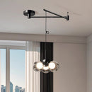 Axyaa Modern Indoor Pendant Chandelier LED Ceiling Lighting for Decor