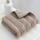 Axyaa Luxury Soft Embroidered Beach Towel - Super Absorbent and Quick Dry