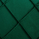 Velvet Green Pompom Throw Pillow Covers - Elegant Axyaa Cushion Case for Christmas Home Decor