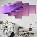 Axyaa Abstract Purple Gradient Canvas Wall Art Print Home Decor Painting