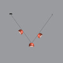 Axyaa Dimmable LED Belt Chandelier Pendant Light for Living Room Lighting