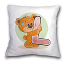 Axyaa Cartoon Bear Pillowcase - Decorative Cushion Cover for Sofa or Children's Room