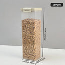 Axyaa Sealed Jar: Moisture-Proof Grain Storage Box with Handle