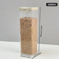 Axyaa Airtight Food Storage Box with Handle for Grains, Snacks, and Cereals