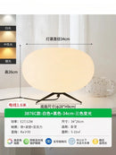 Axyaa Wabi-sabi LED Desk Lamp with Acrylic Shade for Bedroom and Living Room