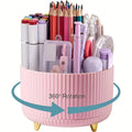 Axyaa 5-Slot Makeup Brush Holder Organizer for Dresser and Bathroom