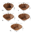 Axyaa Woven Round Storage Basket Tray for Home Shop Hotel Organization