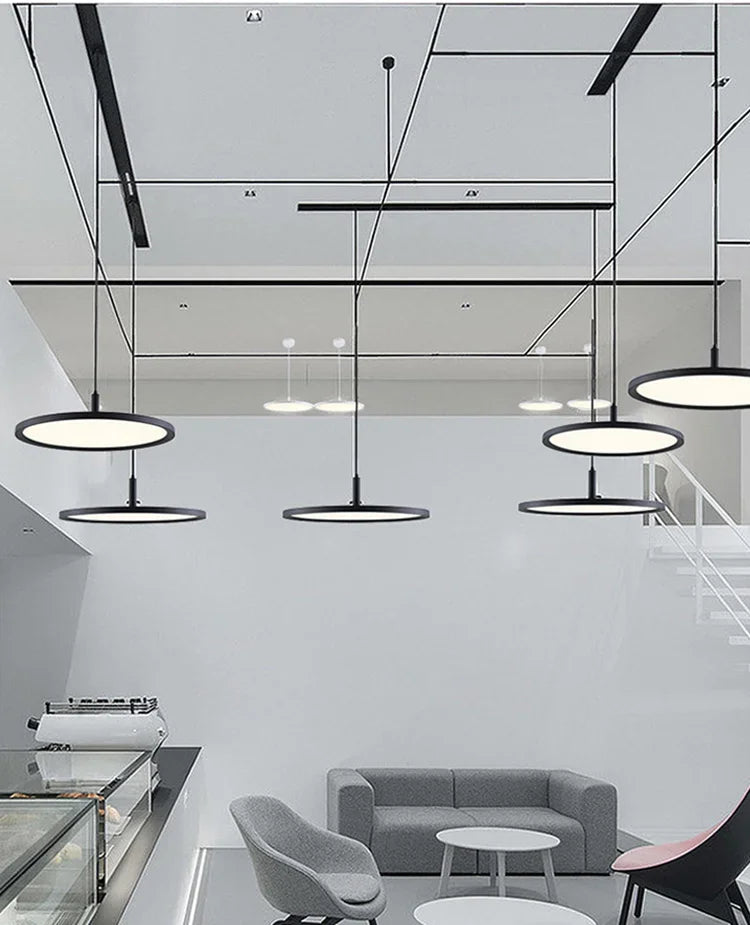 Axyaa Aluminum Pendant Light: Nordic Design for Home, Hotel, Restaurant & Bar