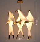 Axyaa Bird Chandelier LED Lamp for Home and Kids Room Decor