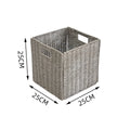 Axyaa Foldable Storage Bin Large Capacity Organizer Cube with Handle