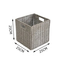 Axyaa Foldable Storage Bin Large Capacity Organizer Cube with Handle