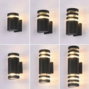 Axyaa LED Outdoor Wall Lamp Acrylic Waterproof IP65 Up Down Sconce Lighting