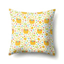 Axyaa Colorful Candy Flower Succulent Plants Printed Pillow Case for Couch Sofa Bed