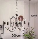 Axyaa LED Chandeliers for Modern Living Room, Indoor Ceiling Hanging Lights