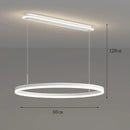 Axyaa Modern Pendant Chandelier LED Ceiling Light for Dining Room