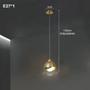Axyaa Crystal LED Double Head Chandelier for Home Decor