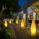 Axyaa RGB Solar Water Droplet Lights with Remote for Outdoor Décor