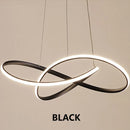 Axyaa LED Modern Chandeliers for Bedroom & Restaurant Interior Lighting