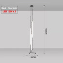 Axyaa Designer Duplex Nordic LED Chandelier for Living Room and Restaurant