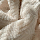 Axyaa Rabbit Fur Blanket: Thick Warmth, Soft Plush - Autumn/Winter Sofa Throw