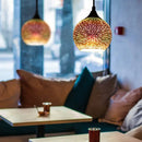 Axyaa Nordic Glass Pendant Lamp Set - Creative Stained Loft Hanging Lights