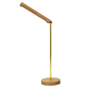 Axyaa Magnetic Wooden Rotatable Wall Lamp, USB Charging, Touch Dimming LED Bedside Light