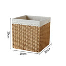 Axyaa Wicker Storage Basket for Picnics, Toys, and Clothes