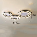 Ceiling Light Fixture Nordic Style LED Lamp for Living Room by Axyaa
