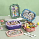 Axyaa Stainless Steel Bento Box with Compartments