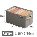 Axyaa Clothes Organizer: Large Capacity Wardrobe Storage Box for Pants, Jeans, Underwear, Socks